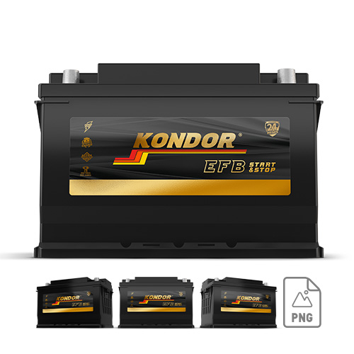 Bateria Kondor EFBEFB28AD